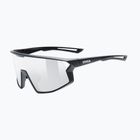 Sonnenbrille Uvex Skyryse black matt/mirror silver