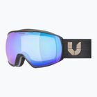 Skibrille UVEX Ultimate Victorious CV S2 black matt/mirror sapphire