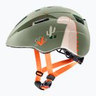 Kinder-Fahrradhelm UVEX Kid 2 CC sage green dino matt