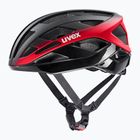 Fahrradhelm UVEX I-Volute black/red matte