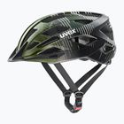 Fahrradhelm Kinder UVEX Air Wing 2 CC dark olive/black Matt