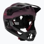 Kinder-Fahrradhelm UVEX React Fullface Jr cranberry matt