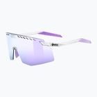 Sonnenbrille UVEX Pace Stage clear/mirror pink