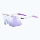 Sonnenbrille UVEX Pace Stage Small clear/mirror pink