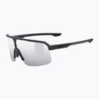 Sonnenbrille UVEX Ramp black matt/mirror silver
