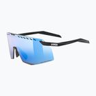 Sonnenbrille UVEX Pace Stage CV black matte/mirror blue