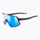 Sonnenbrille UVEX Sequenze black matt/mirror blue
