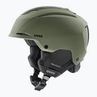 Skihelm UVEX Resolution khaki matt