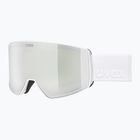Skibrille UVEX Scenic FM S2 white matt/mirror silver