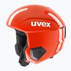 Kinder-Skihelm UVEX Race Up electric red