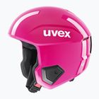 Kinder-Skihelm UVEX Race Up pink