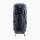 Trekkingrucksack deuter Aircontact Lite 40 + 10 l black/graphite