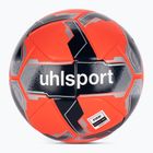 Fußball uhlsport Match Addglue fluo rot/navy/silver Größe 5