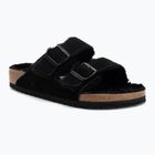 BIRKENSTOCK Arizona Shearling SL Regular schwarz Flip-Flops