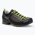 Herren-Trekkingschuhe Salewa MS MTN Trainer 2L geräuchert / fluo grün