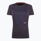 Salewa Pure Box Dry Damen-Trekking-Shirt navy blau 00-0000028379