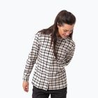 Salewa Damen Fanes Flannel 5PL Hemd hafermehl/schwarz out