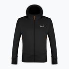 Herren-Trekking-Sweatshirt Salewa Puez PL Hooded schwarz aus
