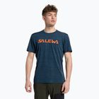 Herren-Trekkinghemd Salewa Puez Hybrid 2 Dry navy blazer melange 27397
