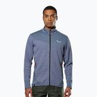 Herren-Trekking-Sweatshirt Salewa Puez Waffle Hyb EN java blau
