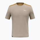 Herren Salewa Puez HYB Dry Treibsand-T-Shirt