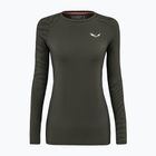 Damen Thermoaktivshirt Salewa Cristallo Warm AMR dark olive