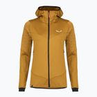 Trekking Sweatshirt Hoodie Damen Salewa Sella Crevasse Hd golden brown