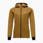 Trekking Sweatshirt Hoodie Damen Salewa Sella Crevasse Hd golden brown