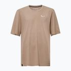 Herren Salewa Eagle Sonnenuntergang Loose Treibsand T-Shirt