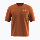 Herren Salewa Eagle Sunset Loose t-shirt bombay braun
