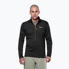Herren-Trekkingsweatshirt Salewa Puez Cammio Polarlite Half Zip Black Out