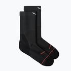Damen-Trekkingsocken Salewa Eagle Light Crew onyx