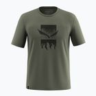 Herren Salewa Eagle 3CIME verblichenes grünes T-Shirt