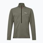 Herren-Trekkingsweatshirt Salewa Puez Cammio Polarlite Half Zip Faded Green