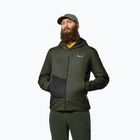Herren-Hybridjacke Salewa Pedroc Tirol Wool Air Hybrid dark olive