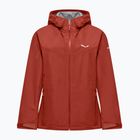 Damen-Regenjacke Salewa Puez Aqua 4 PTX 2.5L etruscan red