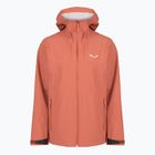 Damen-Regenjacke Salewa Puez Aqua 4 PTX 2.5L etruscan red