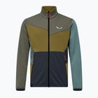 Herren Trekkingpullover Salewa Puez Cammio PL faded green/multi