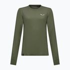 Damen-Trekking-Longsleeve Salewa Puez Dry dark olive