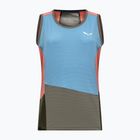 Damen-Trekking-Tanktop Salewa Puez Sporty Dry morning blue multi
