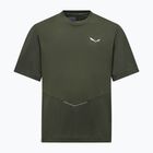 Herren T-Shirt Salewa Pedroc Dry Hyb dark olive