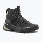 Damen-Trekkingstiefel Salewa Puez 2 Mid Ptx schwarz/schwarz