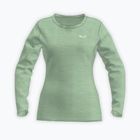 Damen-Trekking-Longsleeve Salewa Puez Melange Dry pastel green melange