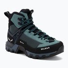 Damen-Hochgebirgsschuhe Salewa MTN Trainer 3 Tech Mid GTX willow/orion blue