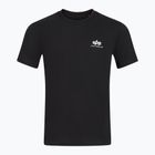 Alpha Industries Herren-T-Shirt Backprint schwarz