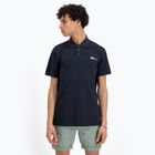 Herren Alpha Industries Basic Polo Kleines Logo T-shirt Replik blau