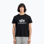 Alpha Industries Herren Basic T Shirts (2 Stück) schwarz