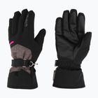 Damen-Skihandschuh Reusch Helena R-Tex Xt schwarz/schwarz melange/pink glo
