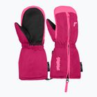 Skihandschuhe Kinder Reusch Tom Mitten fuchsia purple/knockout pink