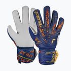 Reusch Attrakt Solid Premium Torwarthandschuhe blau/gold